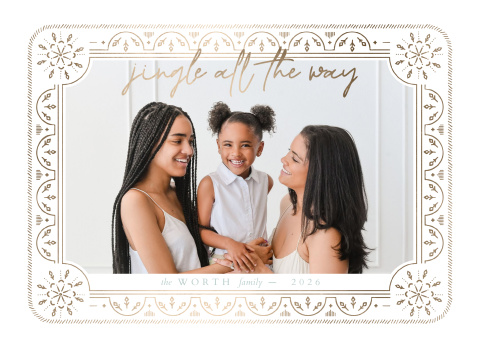 Classical Border Faux Gold 